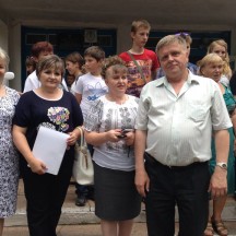 Зустріч з делегацією Юр'ївської районної ради